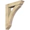 Ekena Millwork Thorton Traditional Rough Sawn Bracket w/ Offset Brace, Douglas Fir, 8"W x 36"D x 44"H BKT0806X36X44THR01RDF - alternate 1